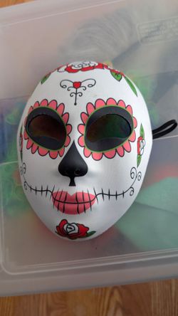 Costume Sugar Skull Mask