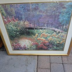 "Millbrook Crossing" by Charles Zhan with Custom-Frame