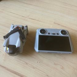 DJI Mini 3 with RC remote, No Batteries