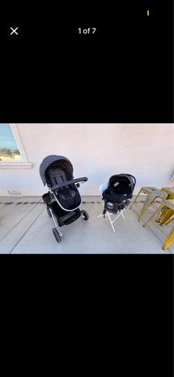 Graco 3 in 1 stoller and cabby car seat