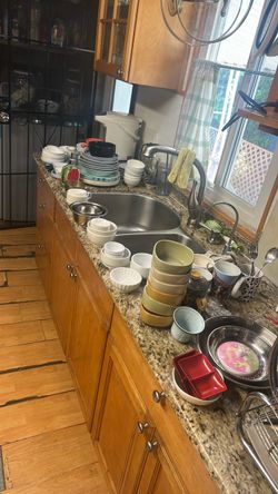 DISHWARE plates bowls serving trays