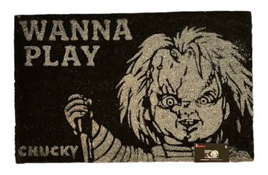 Chucky 'Wanna Play' Coir Doormat