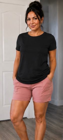 XL Women's Pink biker Shorts
