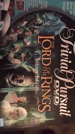 Lord of the rings trivia board game