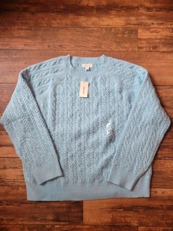 On 34th Cable knit Sweater