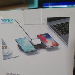 Wireless Charger, 3 in 1 Fast Wireless Charging Station, 18W Foldable Charging Stand Compatible with Apple Watch

