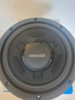 KENWOOD ( 1') 10 INCH SINGLE VOICE COIL CAR SUBWOOFER 1300 WATTS MAX POWER