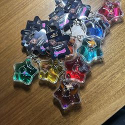 FIVE NIGHTS AT FREDDYS BLUE FREDDY TSUNAMEEZ ACRYLIC KEYCHAIN FIGURE CHARM Sold By Piece