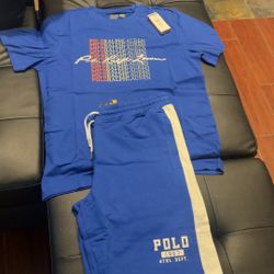 Men Ralph Lauren Set(Tshirt&Shorts)