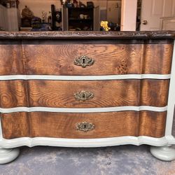 Restored Antique Dresser/side Table 