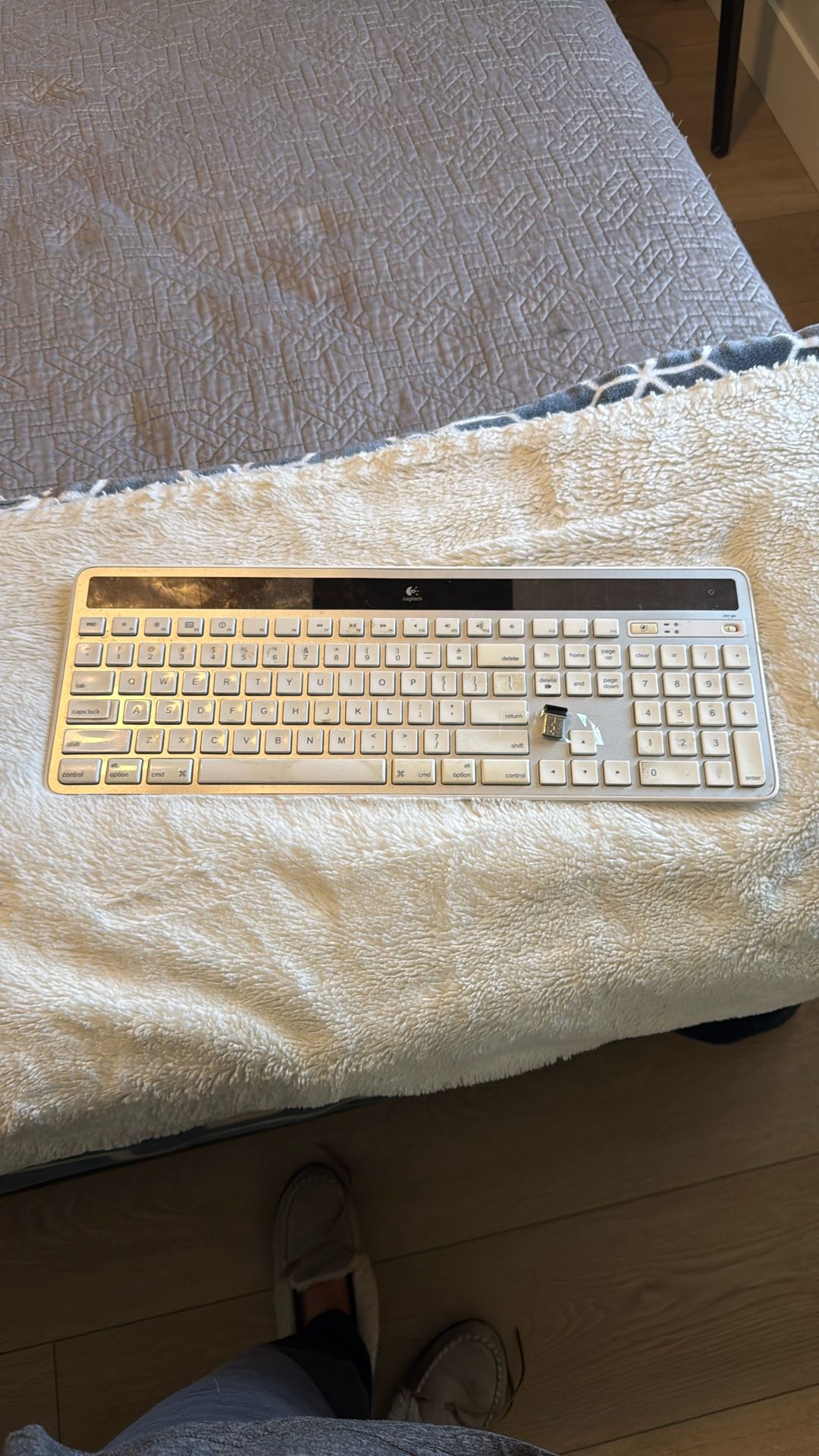 Logitech Wireless And Solar Powered Keyboard