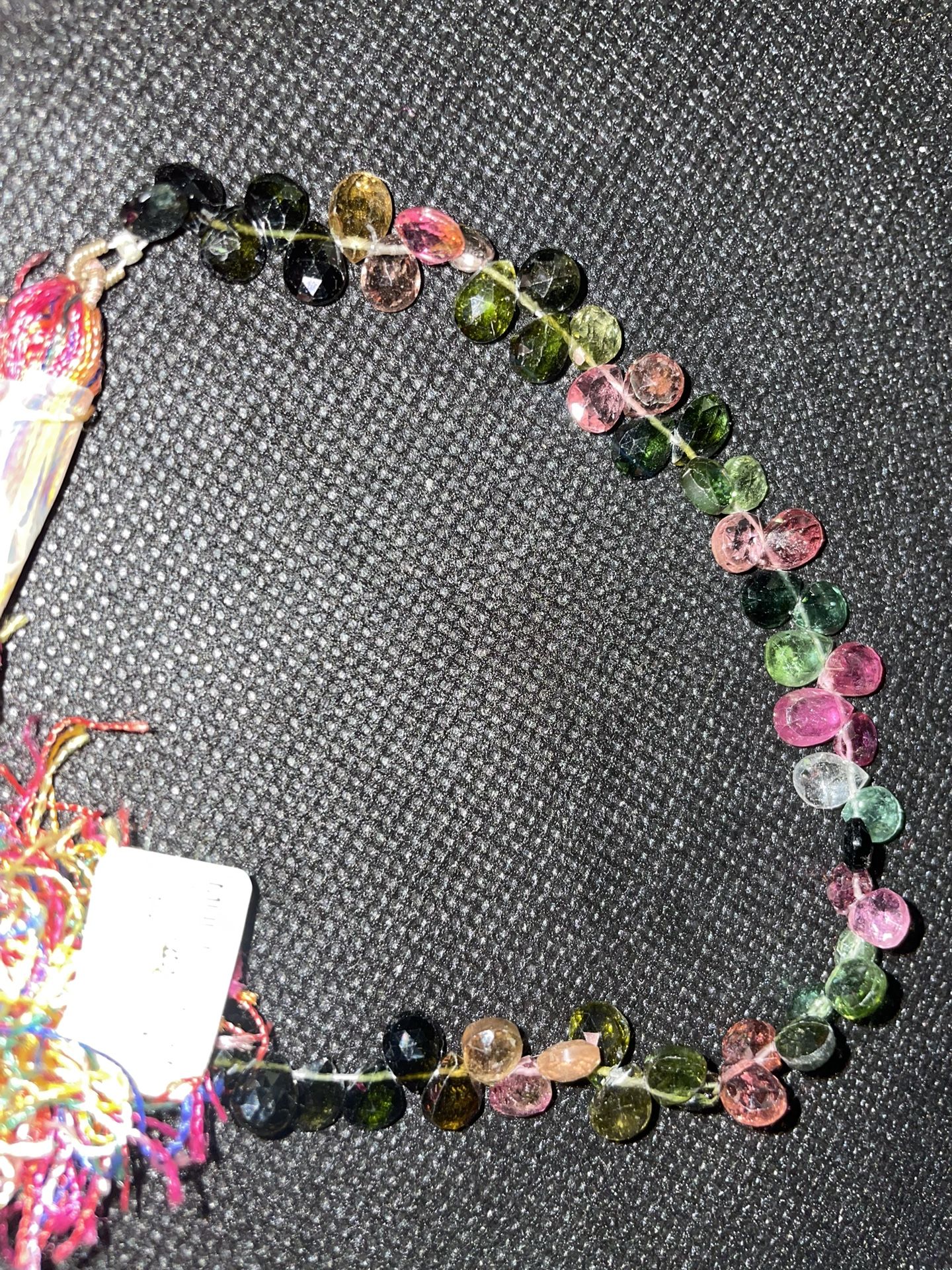 MULTI COLOR TOURMALINE 54 Cts. *VINTAGE JEWELRY*