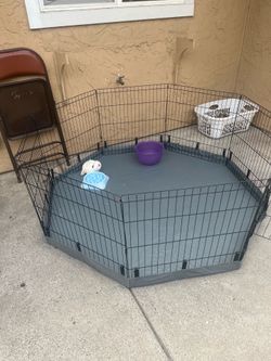 Jaula de perros usada, pero en buen estado