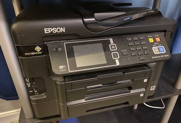 Epson WorkForce WF-3640 Wireless Color All-in-One Inkjet Printer with Fax, Scanner and Copier