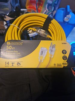 UTILITECH 50FT CONTRACTOR CORD