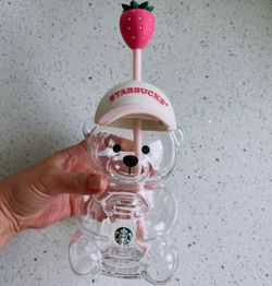 Bearista Pink Bear Cup