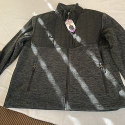 Overlay Fleece Jacket XX Large
