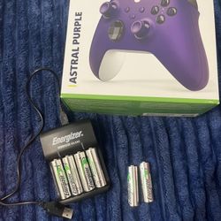 Astral Purple wireless controller 