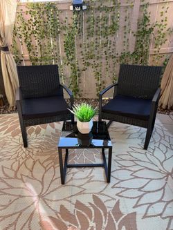 3pc Outdoor Patio Furniture Set
