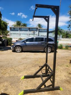 Solid Steel Welded Pull up tower and Dip station