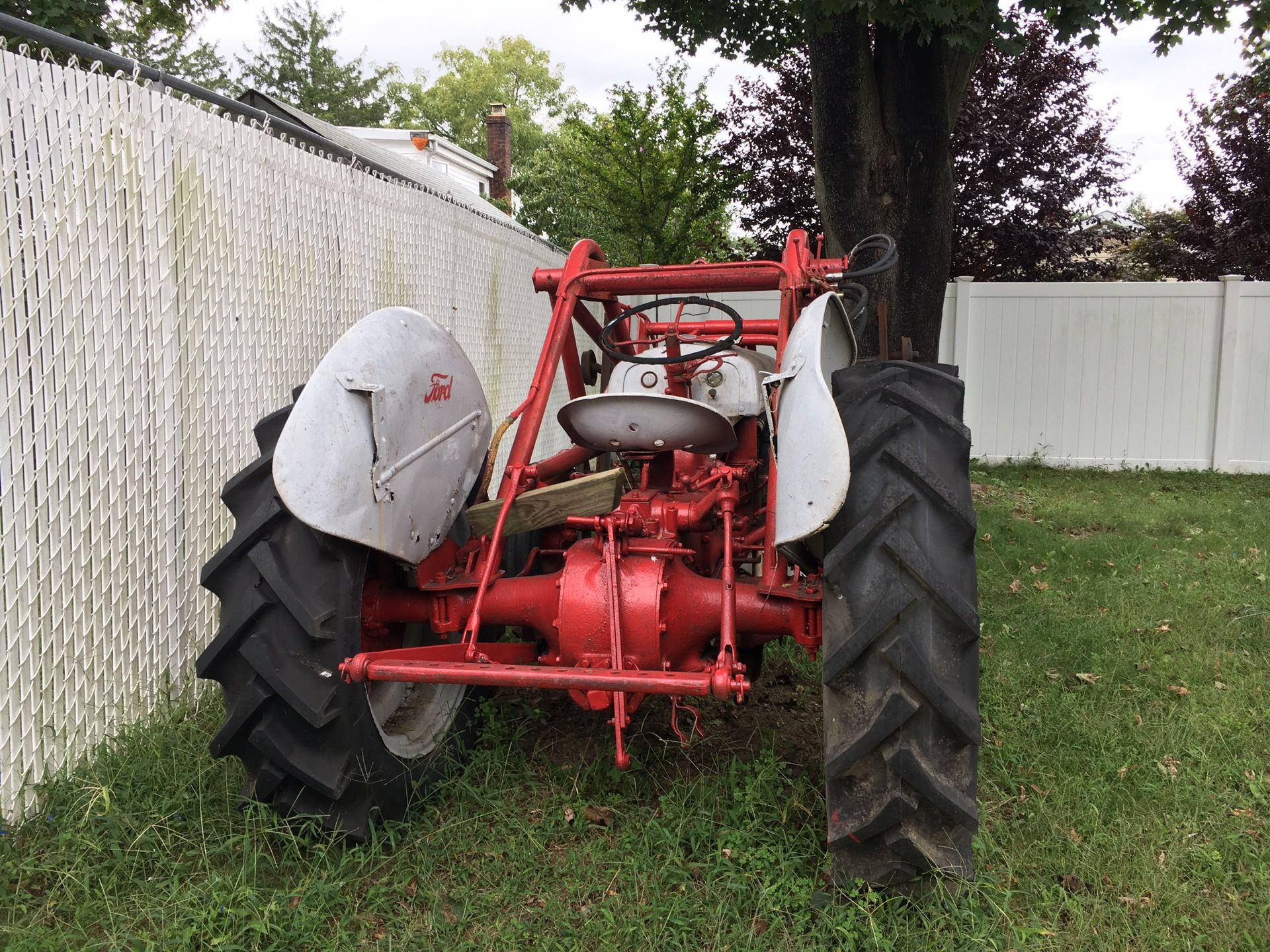Old tractor for sale. Runs great. Front loader for Sale in Hauppauge
