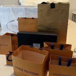 Louis Vuitton Bags And Prada Box 