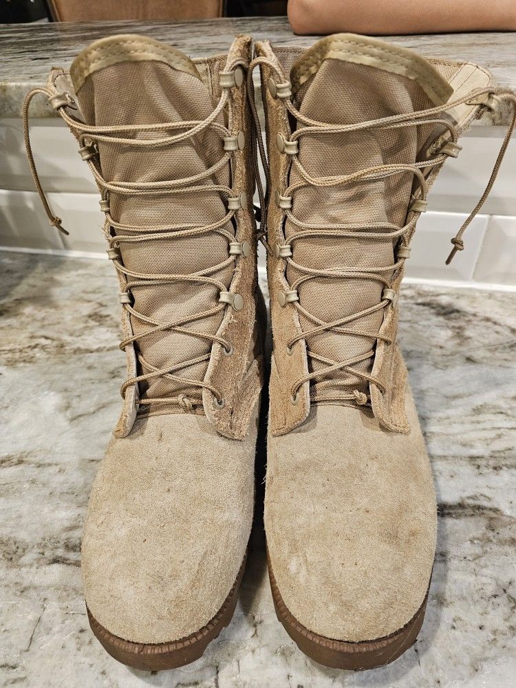 Altama Boots Mens 7N Tactical Desert Tan Suede Military Combat  PJ11-90