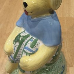 “Puppy Dog Tails” Porcelain Piggy Bank