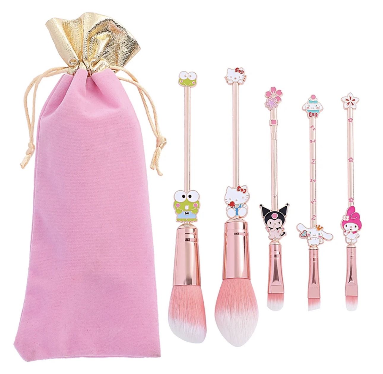 Hello Kitty Makeup Brush Set 