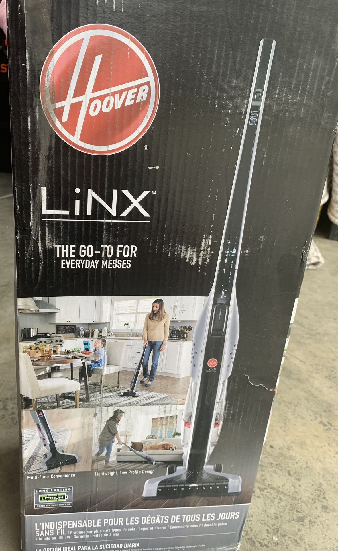 Cordless Stick Vacuum Cleaner Hoover Linx.