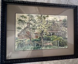Original Signed Watercolor Painting