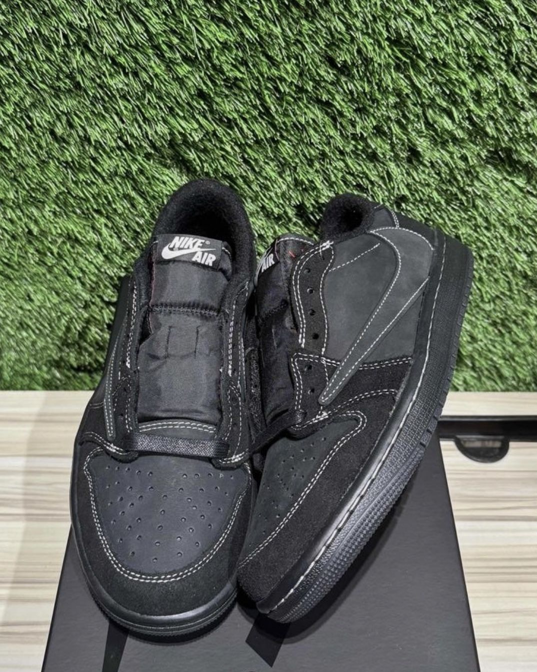 Jordan 1 Travis Scott Black Phantom