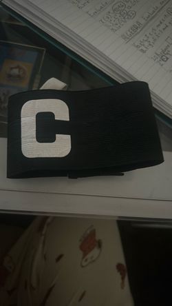 Black Captain's Armband with C Logo