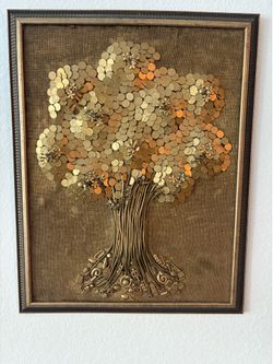 Money tree.  Handcrafted