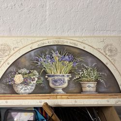 Kirkland Painting Trio With Iris 14 X 29