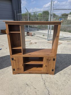Compressed Wood Media Cabinet, Just $35+tax