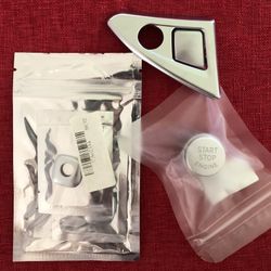 BMW Silver Push Start Door Lock Armrest BMW M5 F10