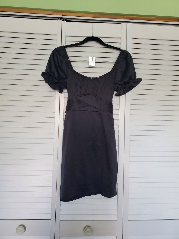 Francesca's Satin Mini Dress