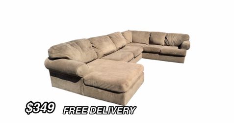 Sectional sofa couch sala FREE DELIVERY