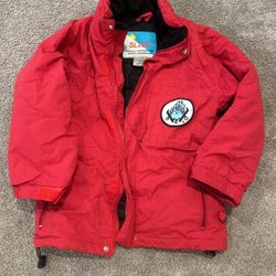 Youth Size Xs Red Ski Jacket 