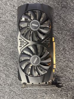 MSI Radeon RX 580 8GB Graphics Card – Dual Fan, Pulled From Working PC