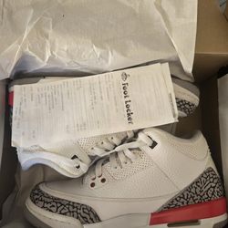 Jordan Retro 3 FIRE RED