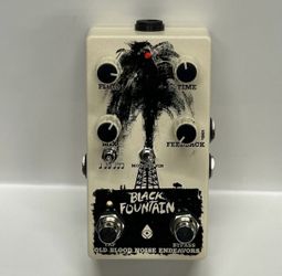 OBNE Black Fountain Delay guitar pedal
