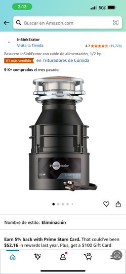 1/2 Hp Garbage Disposal incinerator Brand