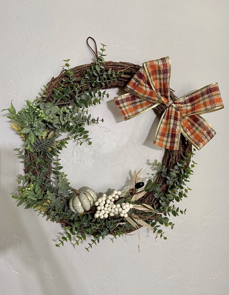 Handmade Fall Wreath