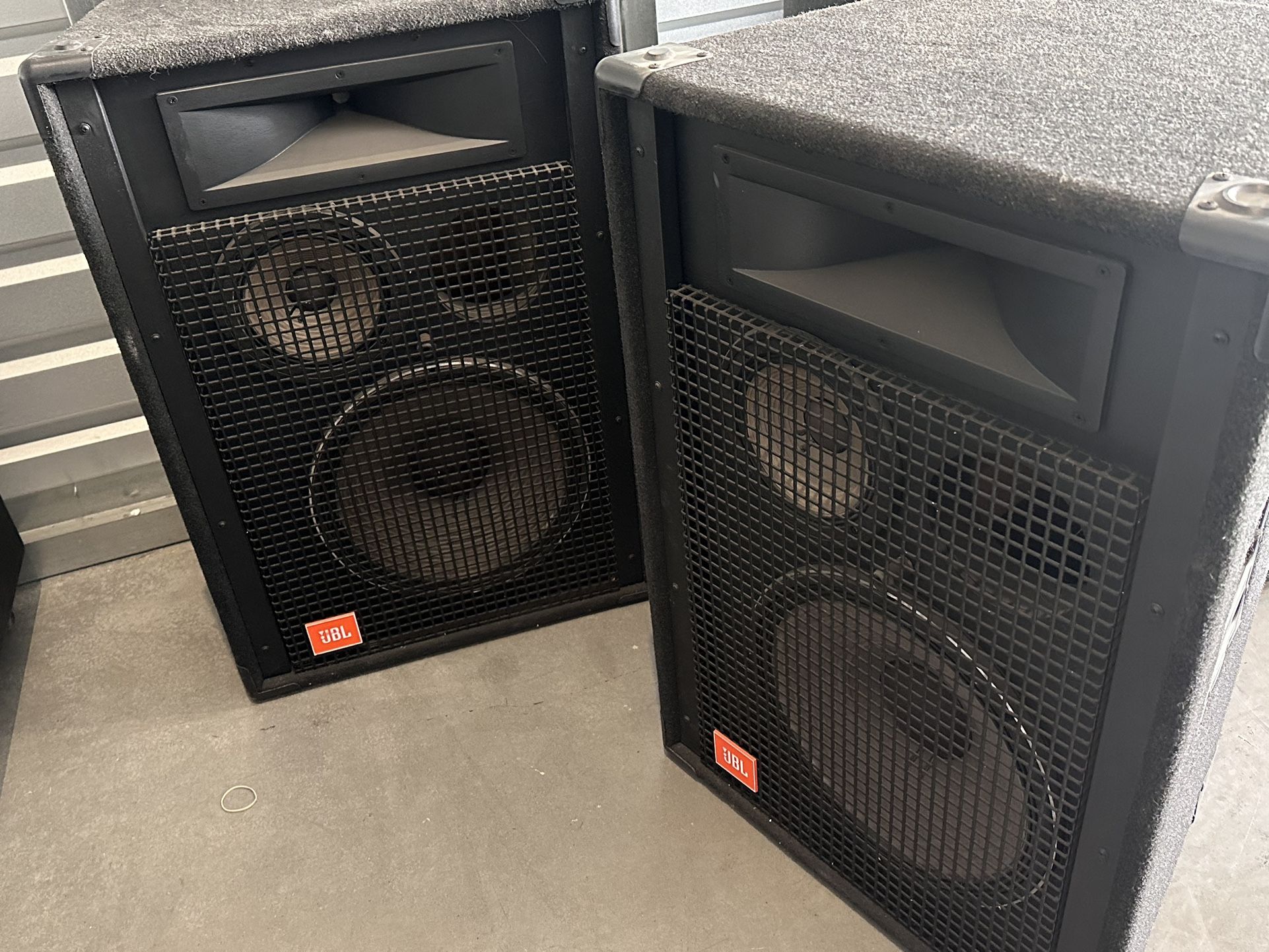 Pair Of JBL SR4735A Speakers (Early 2000s)