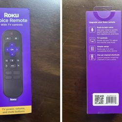 roku voice remote with tv controls