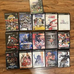 PlayStation 2 games Lot of 15 Japanese NTSC-J region