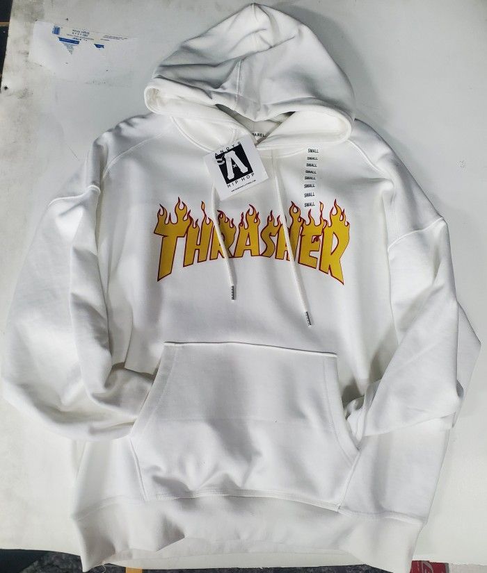 Thrasher HOODIE WHITE