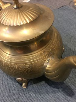 Brass Asian Tea Pot